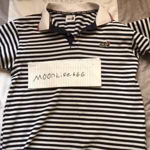Bape X Lacoste polo size XL